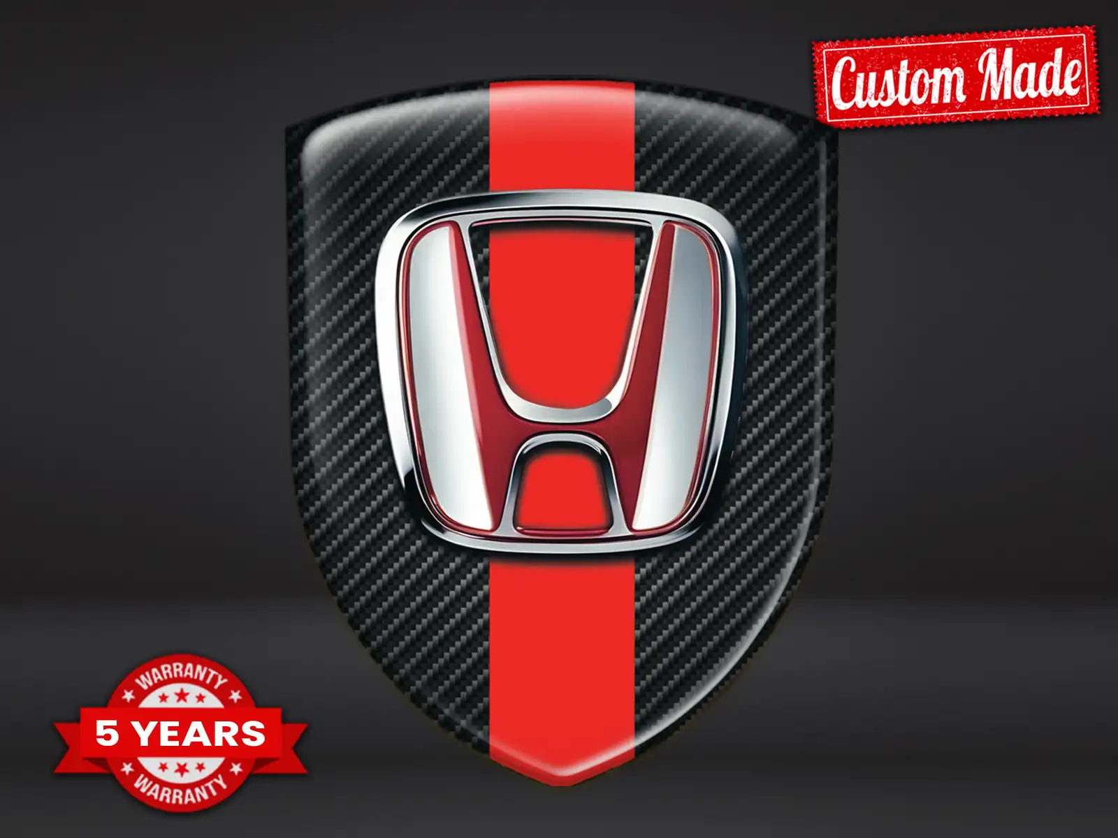 Honda Étiquette Auto-Adhésive Pro Max Durable Design Stylé